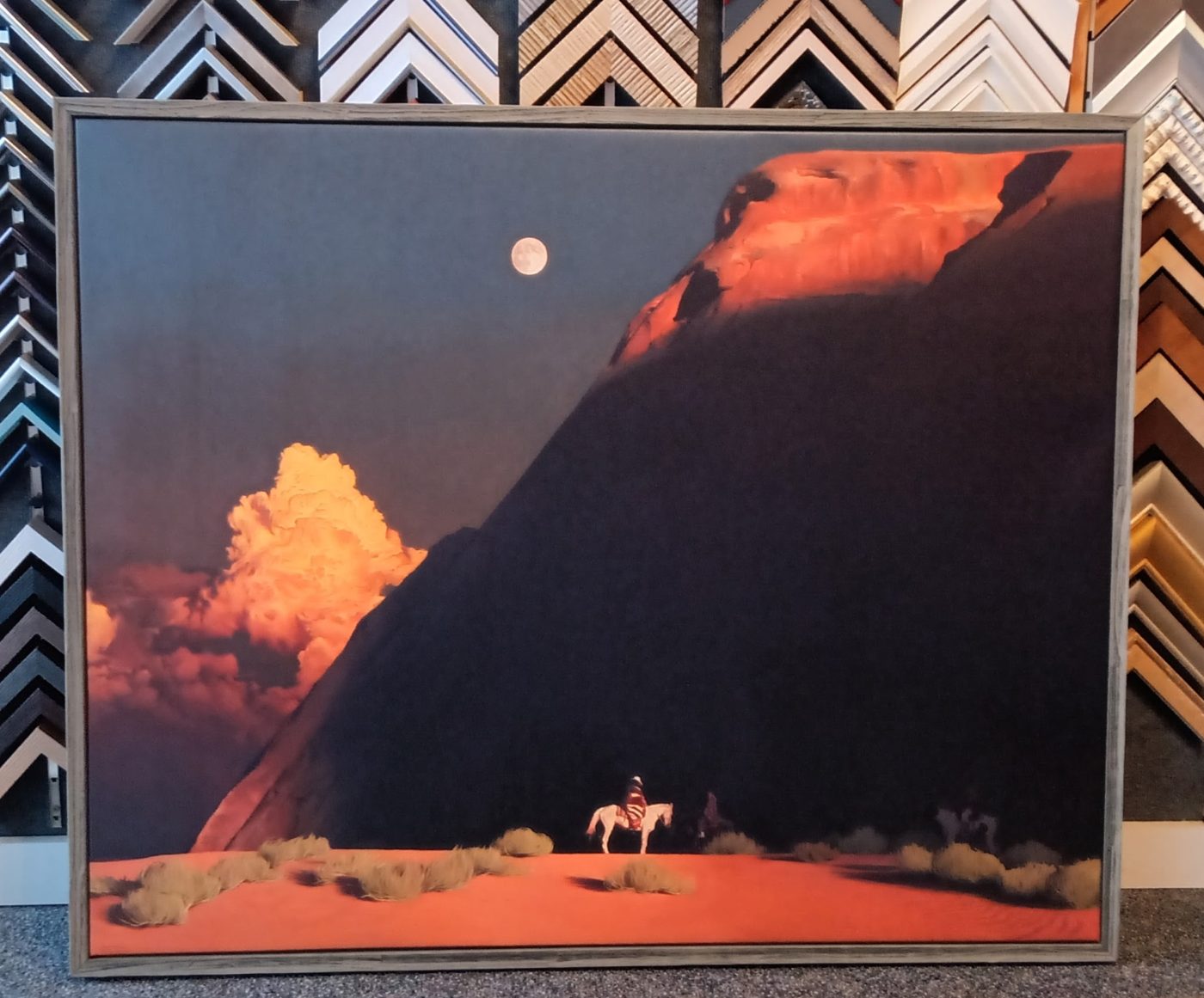 Custom framing work by Uncommon — Lubbock, TX