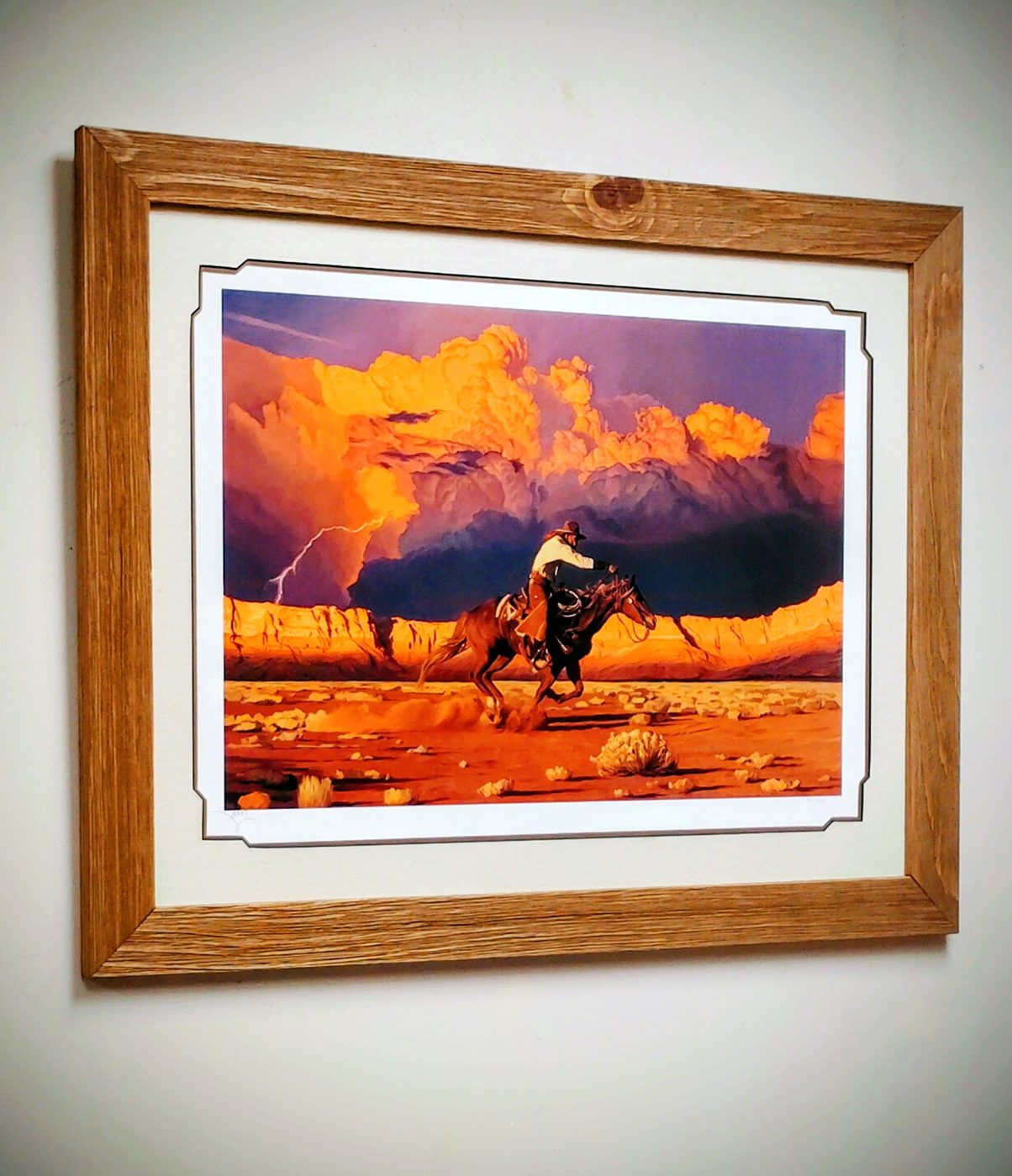 Custom framing work by Uncommon — Lubbock, TX