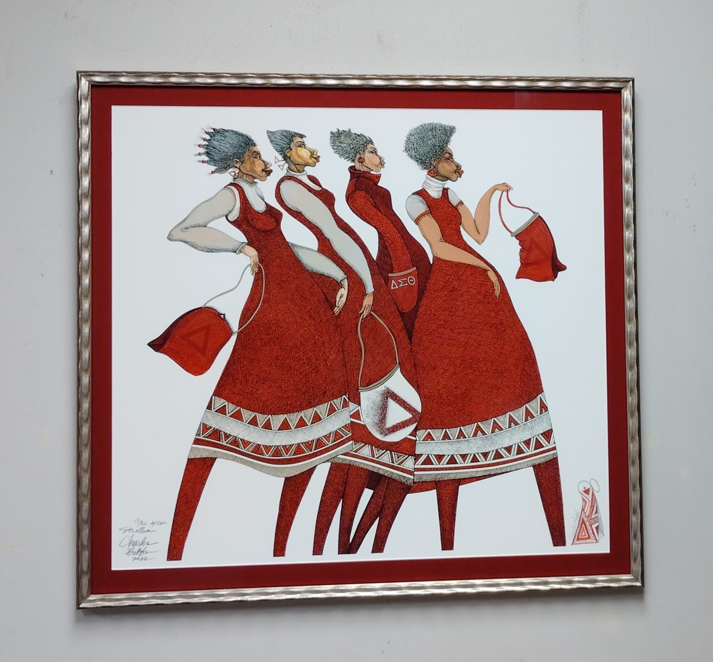 Custom framing work by Uncommon — Lubbock, TX