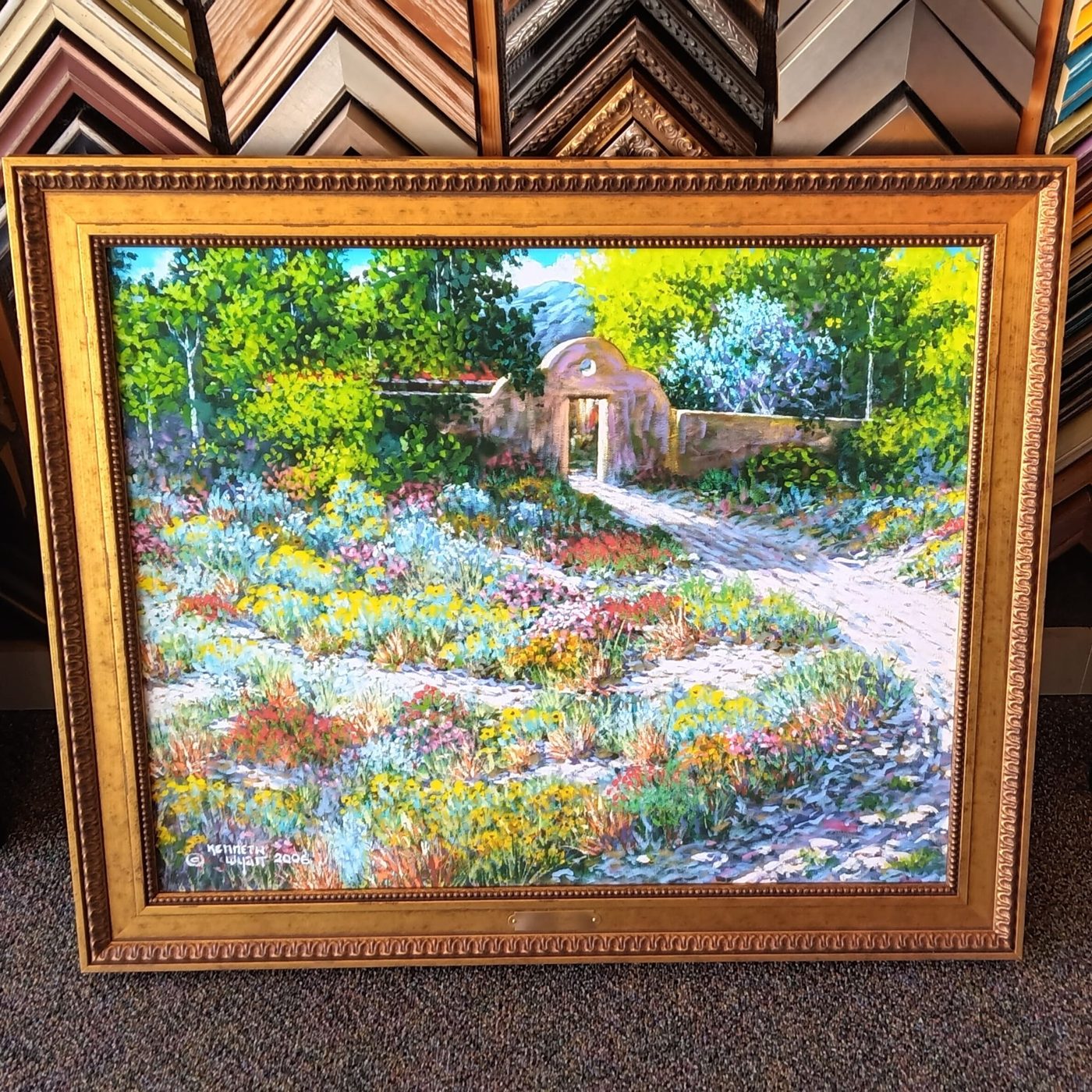 Custom framing work by Uncommon — Lubbock, TX