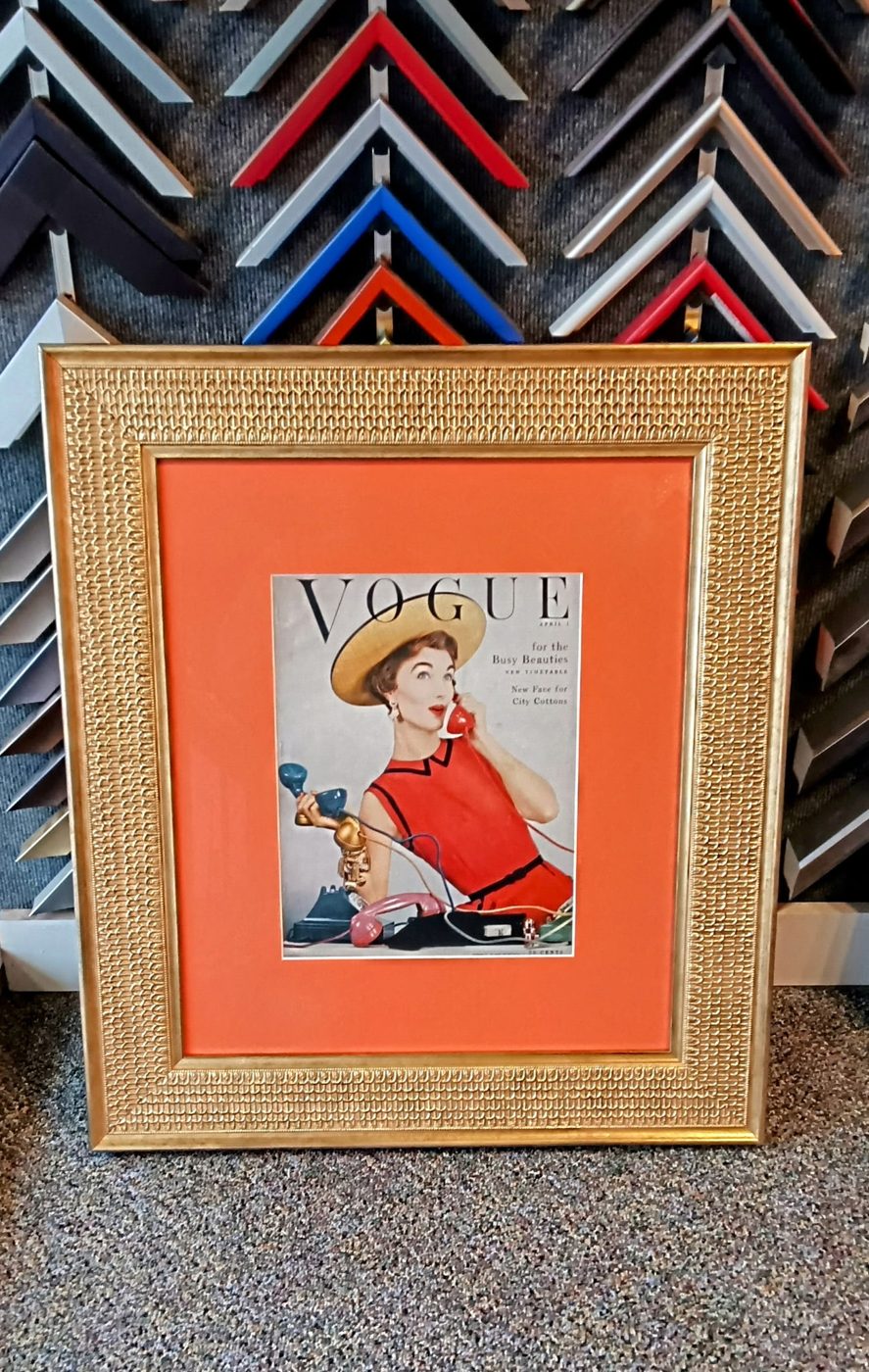 Custom framing work by Uncommon — Lubbock, TX