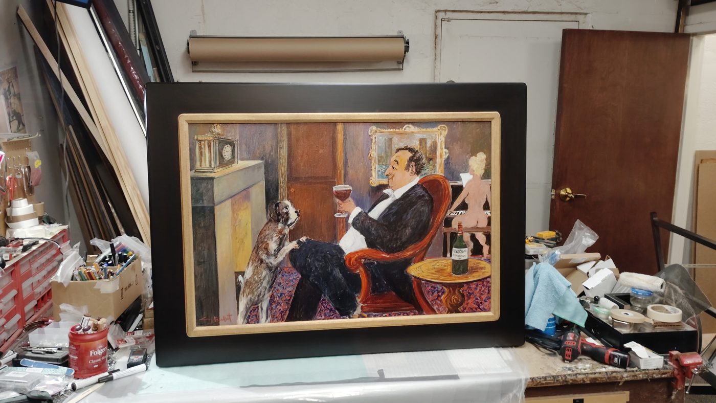 Custom framing work by Uncommon — Lubbock, TX